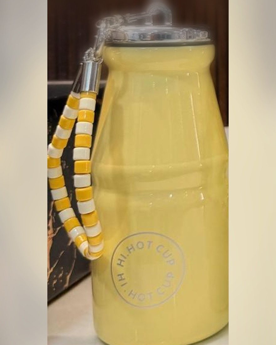 Petite Milk Thermos in honey